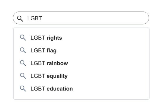 LGBT Online Search Results