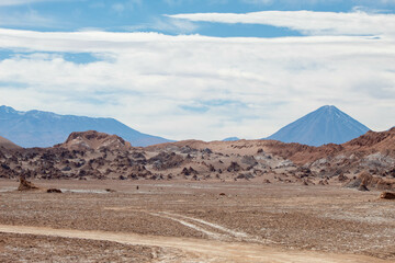 Road in the middle of the desert