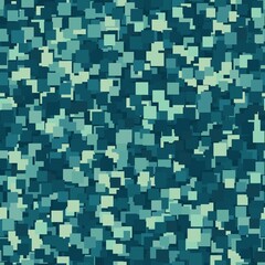 Digital camouflage seamless pattern military geometric camo background