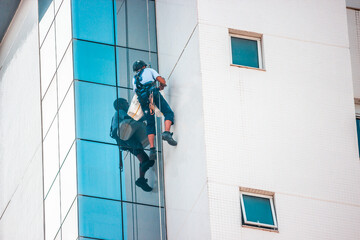 workers on a building