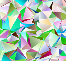 3d Triangles, abstract  background. Design wallpaper.