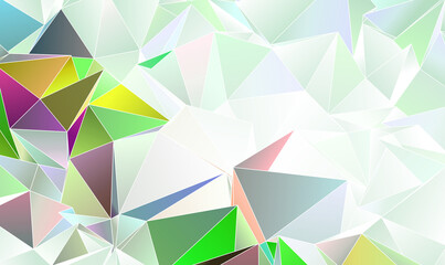 Abstract Low-Poly background. triangulated texture. Design 3d. Polygonal geometrical pattern. Triangular modern style