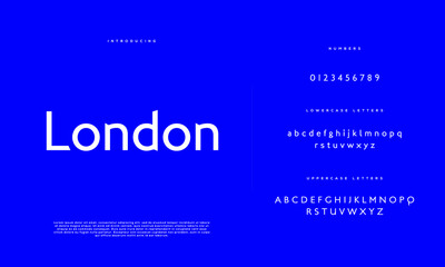 Abstract minimal modern alphabet fonts. Typography minimalist urban digital fashion future creative logo font. vector illustration