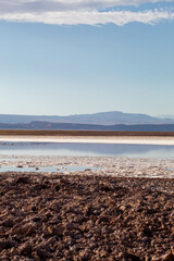 Mirror the mountain in the lake
