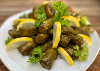 organic lifestyle dolmades