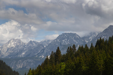 Mountain Zugspitze, Bavaria Alps, Germany