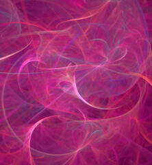 abstract pink fractal image