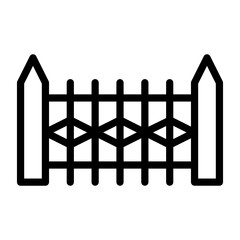 iron fence