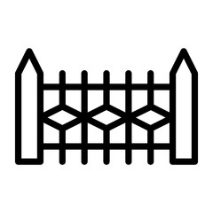 iron fence