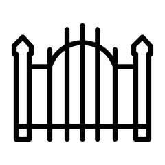 iron fence