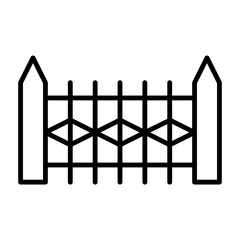 iron fence