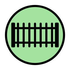 iron fence