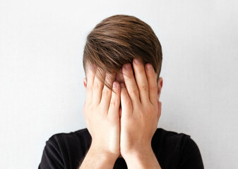 Fototapeta premium Sad Young Man