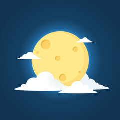 Banner for Mid Autumn Festival. Asian harvest traditional festival. Chuseok, mid autumn korea festival. Vector banner, background and poster.