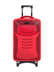 Backpack in a realistic style.