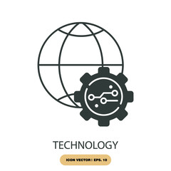 technology icons  symbol vector elements for infographic web