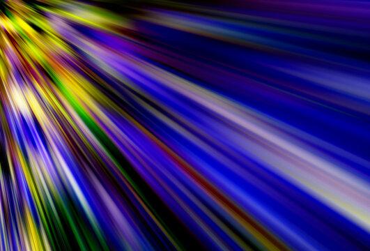 SF・サイバー空間・光線のイメージ｜虹色の光彩エフェクト／背景テクスチャ素材