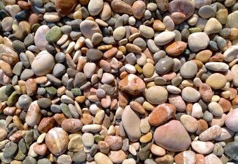 Pebbles on the Beach