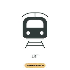 lrt icons  symbol vector elements for infographic web
