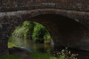 the birmingham and fazeley canal next to middleton lakes