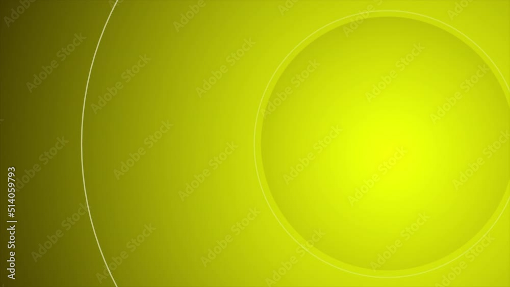 Aufkleber simple background with pulsating circles. motion. animation for intro or insertion into video. backg