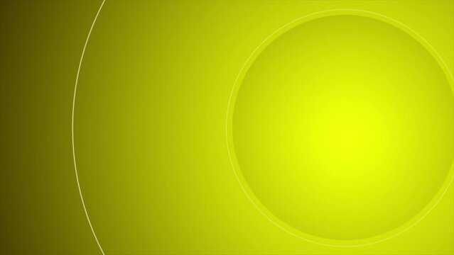 Simple background with pulsating circles. Motion. Animation for intro or insertion into video. Background with pulsating rings