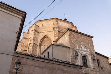 Ciudad Real, Spain. The Catedral de Nuestra Senora del Prado (Our Lady Saint Mary of the Prado Cathedral), a Gothic temple