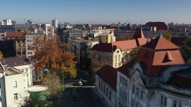 Timisoara City - Downtown And The Piarist High School