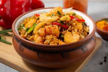 paella de mariscos