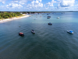 Beautiful village with quiet beach, Gamboa, Bahia, Brazil