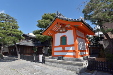 六道珍皇子　鐘楼　京都市東山区