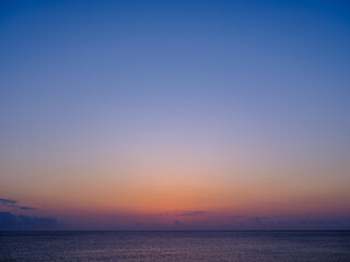 Fototapeta premium 西表島の朝焼け