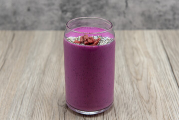 Organic, nutritious, and healthy shake smoothie drink that will boost your protein ingestion