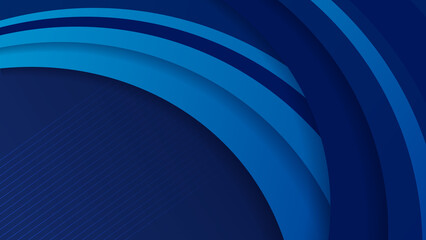 Abstract blue background. Vector abstract graphic design banner pattern presentation background web template.