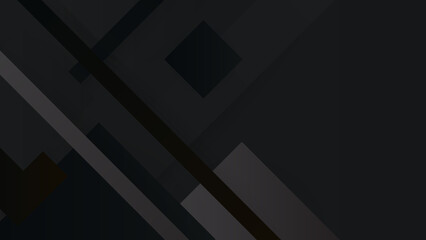 Obraz premium Abstract black background. Vector abstract graphic design banner pattern presentation background web template.