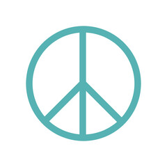 peace and love sign