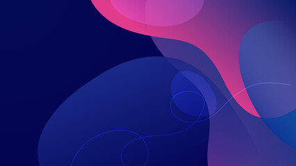 Abstract purple violet and blue technology background. Vector abstract graphic design banner pattern presentation background web template.