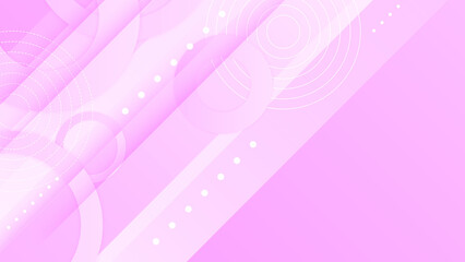 Abstract pink and white background. Vector abstract graphic design banner pattern presentation background web template.