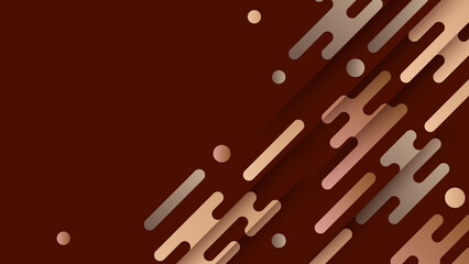Abstract brown beige skin tone background. Vector abstract graphic design banner pattern presentation background web template.