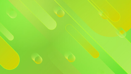 Abstract green background. Vector abstract graphic design banner pattern presentation background web template.