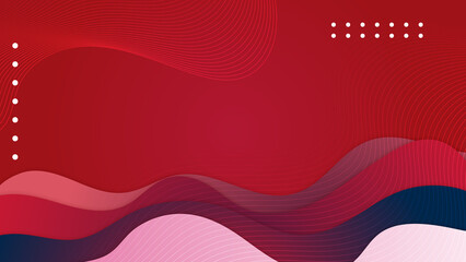 Abstract red background. Vector abstract graphic design banner pattern presentation background web template.