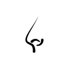 nose icon vector design templates