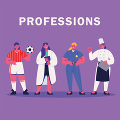 female group professions