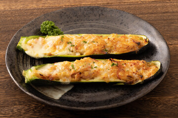 ズッキーニのチーズ焼き