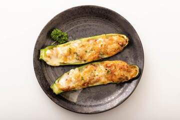 ズッキーニのチーズ焼き