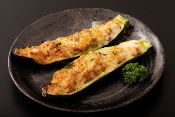 ズッキーニのチーズ焼き