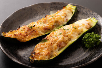 ズッキーニのチーズ焼き