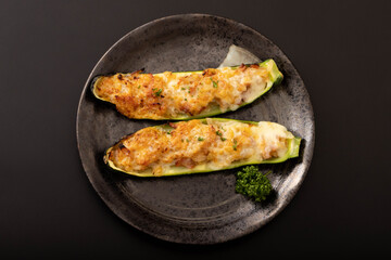 ズッキーニのチーズ焼き