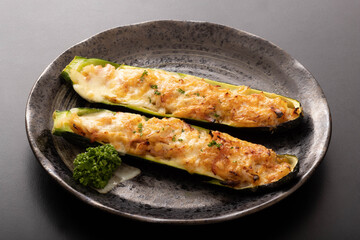 ズッキーニのチーズ焼き