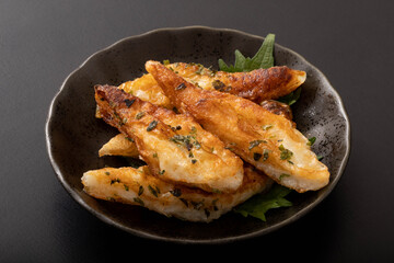 笹かまの磯辺揚げ